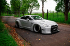 Liberty Walk Style Half Carbon Fiber Front Bumper – Nissan GT-R R35 (2008 - 2016) CBA / DBA
