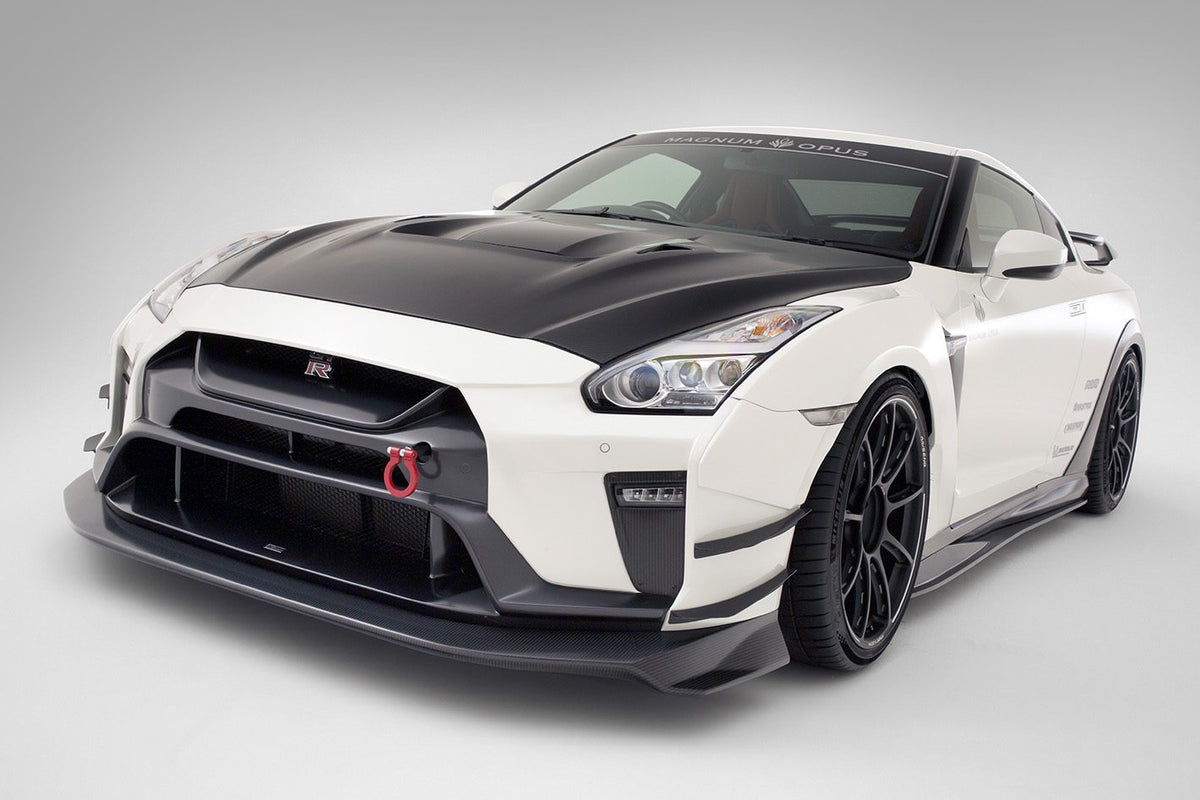 Varis Style Carbon Fiber Bonnet – Nissan GT-R R35 (2016+) 4BA