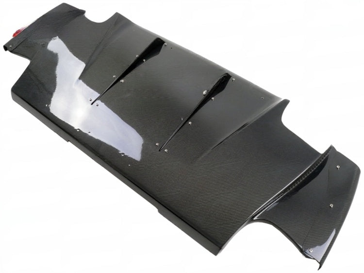 Varis Style Carbon Fiber Rear Diffuser - Mitsubishi Evolution 7 8 9 ( 2001 TO 2007 ) CT9A