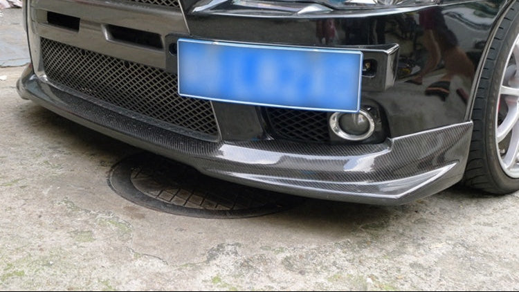 Varis Style Carbon Fiber Front Lip - Mitsubishi Evolution X (2007-2016) CZ4A
