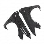 Vent Style Forged Carbon Front Fender - Mitsubishi Evolution 7 8 9 ( 2001 TO 2007 ) CT9A