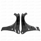 Voltex X Style Half Carbon Fiber Front Fender - Mitsubishi Evolution 7 8 9 ( 2001 TO 2007 )