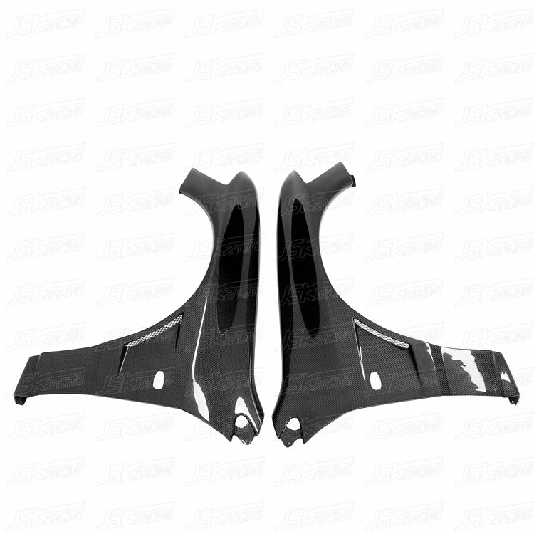 Voltex X Style Half Carbon Fiber Front Fender - Mitsubishi Evolution 7 8 9 ( 2001 TO 2007 )