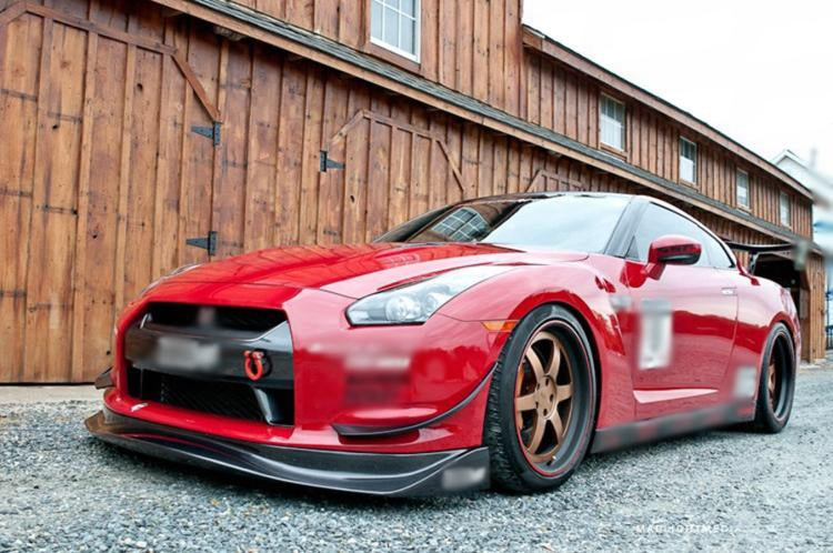 Amuse Style Carbon Fiber Front Lip – Nissan GT-R R35 (2008 - 2016) CBA / DBA
