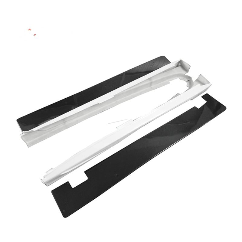Varis Hurtling Style Half Carbon Fiber Side Skirts - Mitsubishi Evolution 7 8 9 ( 2001 TO 2007 )