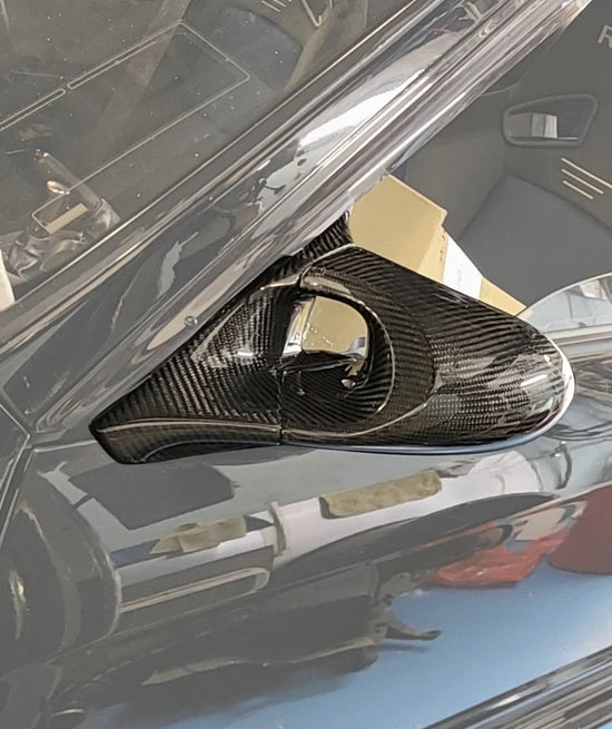 AE (Ganador) Style Carbon Fiber Mirrors – Nissan Skyline R32 GTR / GTST / GTS (1989 - 1994)