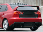 Chargespeed Carbon Fiber Rear Spats - Mitsubishi Evolution X (2007-2016) CZ4A
