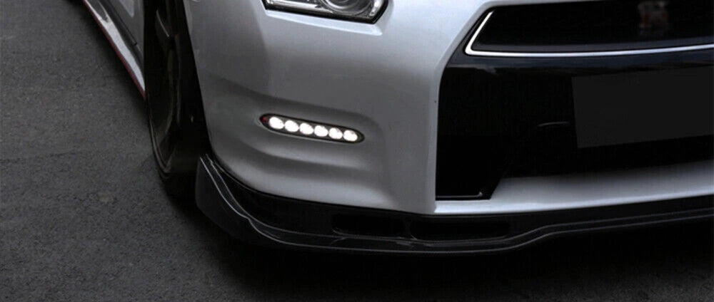 BE Style Carbon Fiber Front Lip – Nissan GT-R R35 (2012 - 2016) DBA