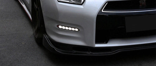 BE Style Carbon Fiber Front Lip – Nissan GT-R R35 (2012 - 2016) DBA
