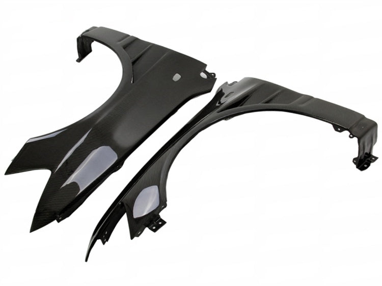 Vent Style Carbon Fiber Front Fender - Mitsubishi Evolution 7 8 9 ( 2001 TO 2007 ) CT9A