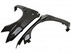 Vent Style Carbon Fiber Front Fender - Mitsubishi Evolution 7 8 9 ( 2001 TO 2007 ) CT9A