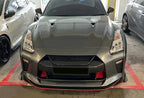Varis Style Carbon Fiber Front Lip – Nissan GT-R R35 (2008 - 2016) CBA / DBA