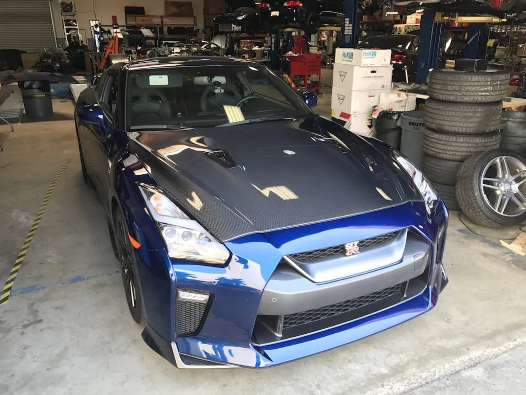 OEM Style Carbon Fiber Bonnet – Nissan GT-R R35 (2016+ ) 4BA