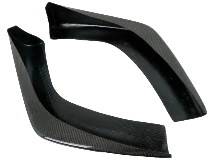 Voltex Style Carbon Fiber Front Side Splitter - Mitsubishi Evolution X (2007-2016) CZ4A