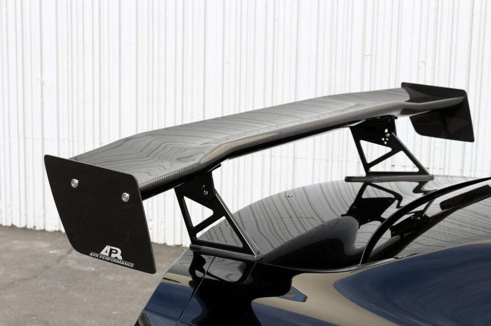 AP500 Style Matte Carbon Fiber Rear Spoiler – Nissan GT-R R35 (2008 - 2016) CBA / DBA