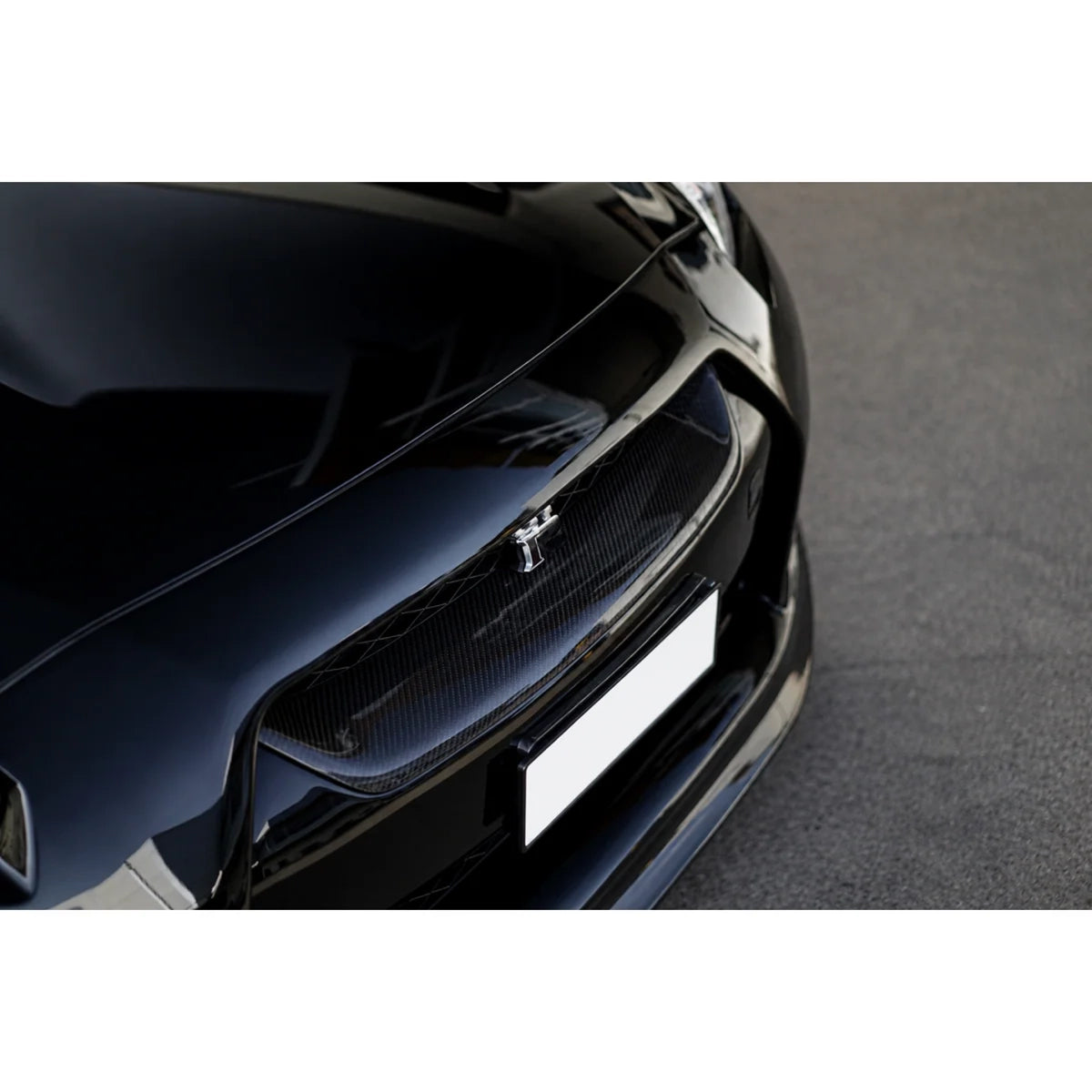 Zele Style Carbon Fiber Front Lip – Nissan GT-R R35 (2012 - 2016) DBA