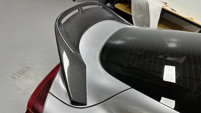 Saiwa Design Style Carbon Fiber Boot Spoiler - Toyota A90 Supra ( 2019 - 2025 )