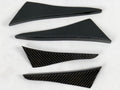 Carbon Fiber Front Canards - Mitsubishi Evolution 7 8 9 ( 2001 TO 2007 ) CT9A