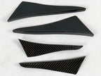 Carbon Fiber Front Canards - Mitsubishi Evolution 7 8 9 ( 2001 TO 2007 ) CT9A