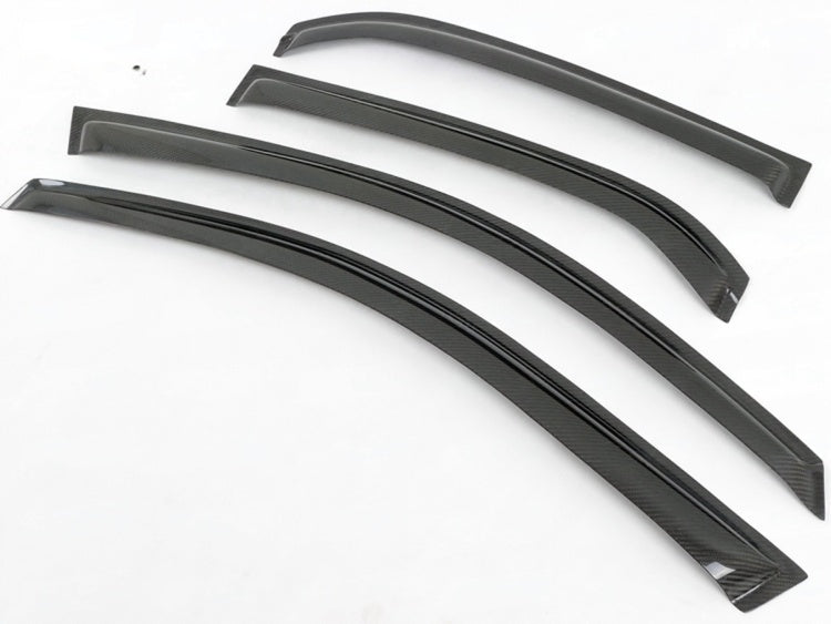 Carbon Fiber Window Visor  - Mitsubishi Evolution 7 8 9 ( 2001 TO 2007 ) CT9A