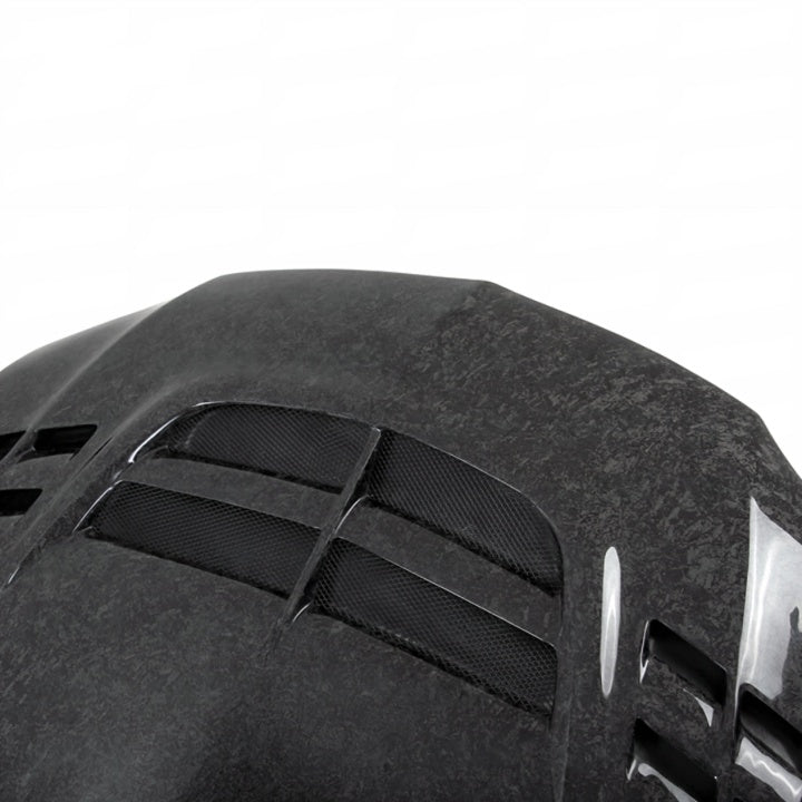 Voltex Style Forged Carbon Hood  - Mitsubishi Evolution 7 8 9 ( 2001 TO 2007 ) CT9A