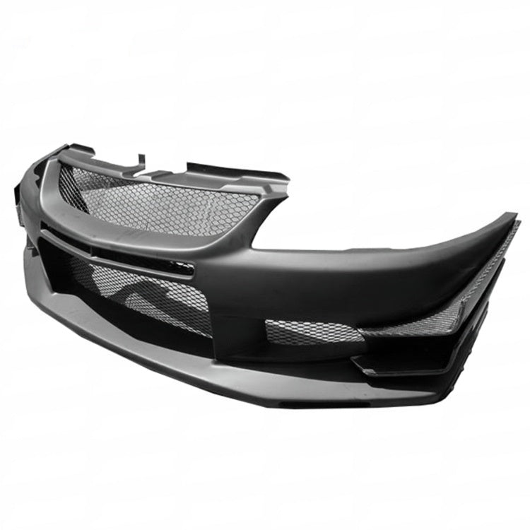 Voltex X Style Half Carbon Fiber Bumper - Mitsubishi Evolution 7 8 9 ( 2001 TO 2007 ) CT9A