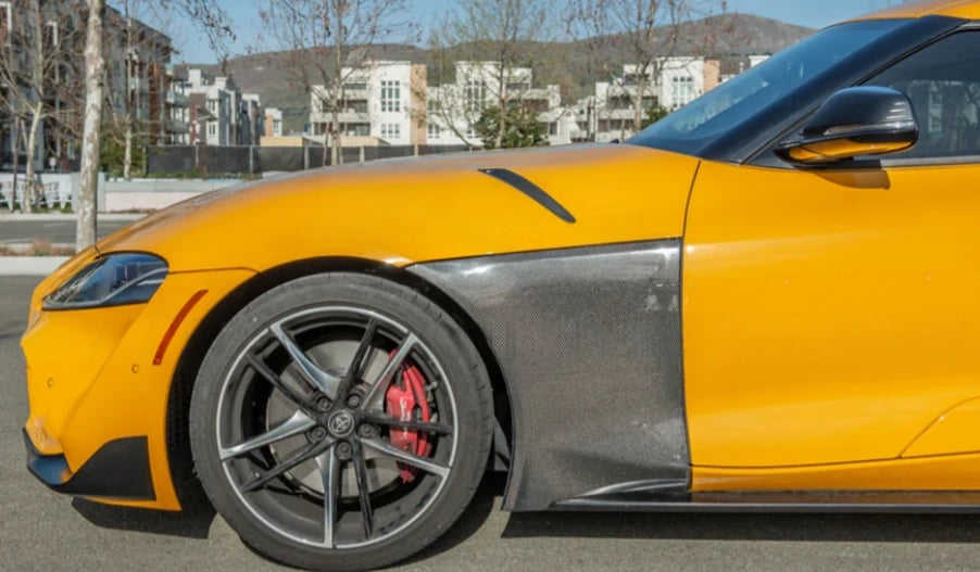 OEM Style Carbon Fiber Side Fender - Toyota A90 Supra ( 2019 - 2025 )