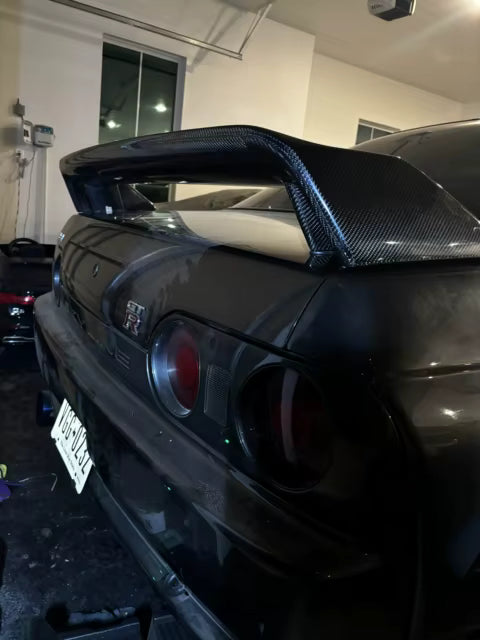 OEM Style Carbon Fiber Spoiler – Nissan Skyline R32 GTR / GTST / GTS (1989 - 1994)