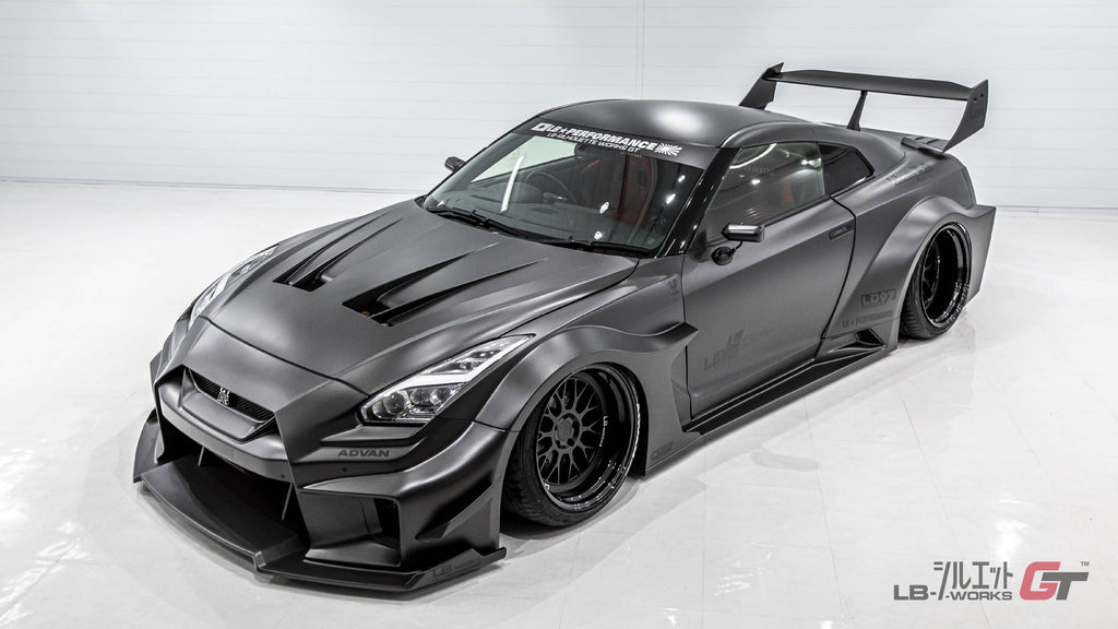 Liberty Walk V3 Style Carbon Fiber Bonnet – Nissan GT-R R35 (2016+) 4BA