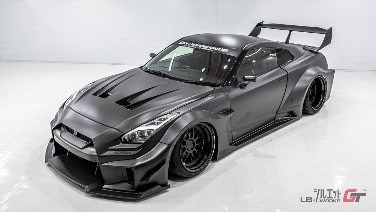 Liberty Walk V3 Style Carbon Fiber Bonnet – Nissan GT-R R35 (2016+) 4BA