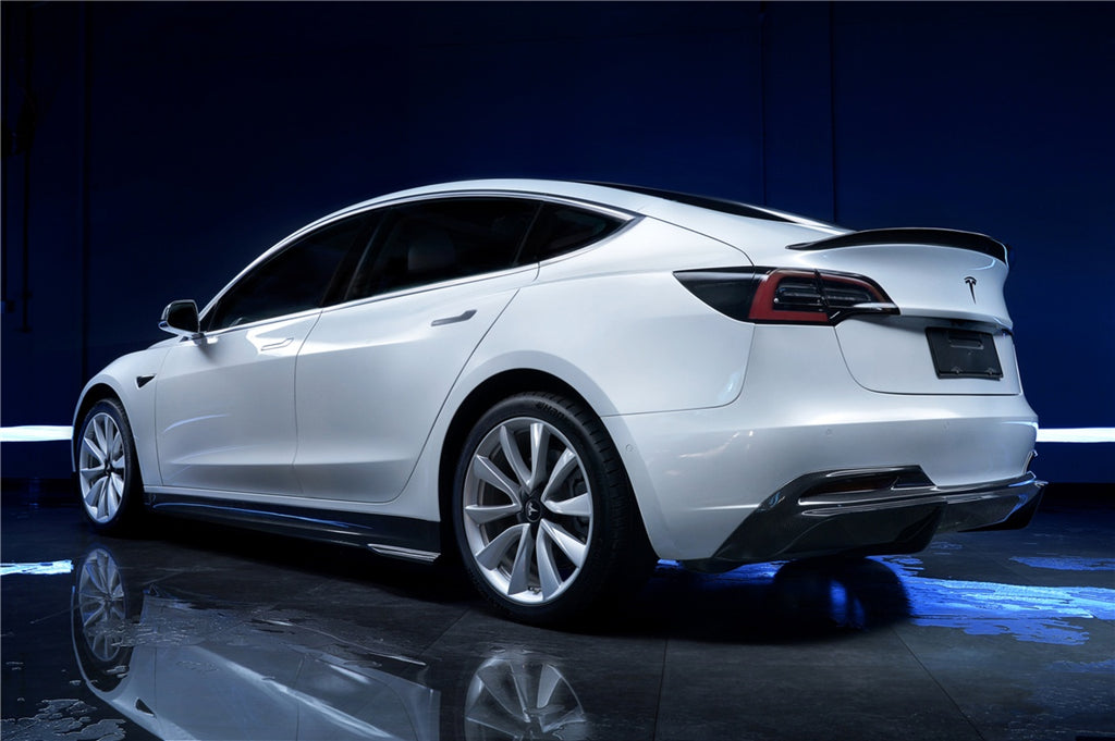 IMP Performance Carbon Fiber Rear Diffuser - Tesla Model 3 (2017-2022)