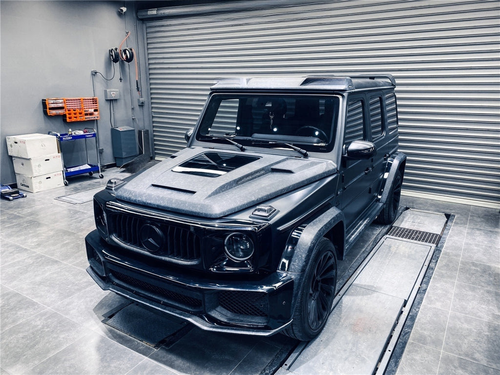 IMP Performance Forged Carbon Front & Rear Fender Flares - Mercedes Benz G-Wagon G63 G500 W463A W464 (2018-2021)
