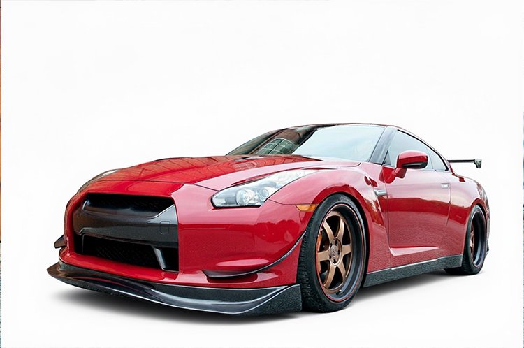 Amuse Style Carbon Fiber Front Lip – Nissan GT-R R35 (2008 - 2016) CBA / DBA