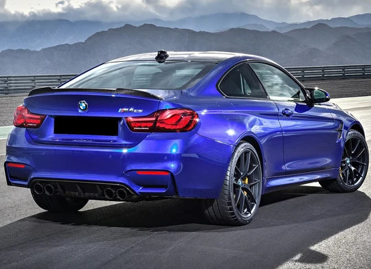 Carbon Fiber Rear Lip Spoiler V2 - BMW M4 F82 (2014-2020)