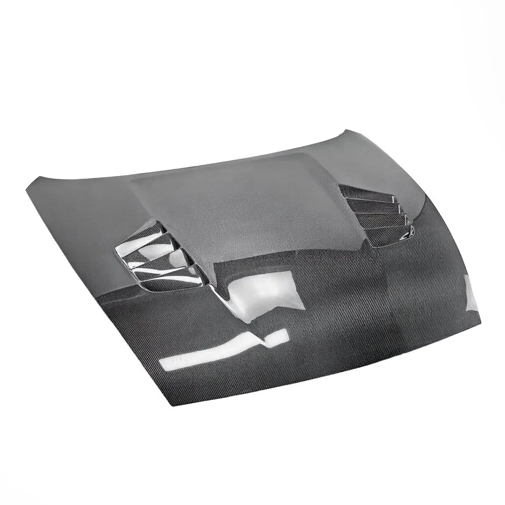 Varis Style Vented Carbon Fiber Bonnet - Nissan 370Z ( 2009 - 2020 ) Z34