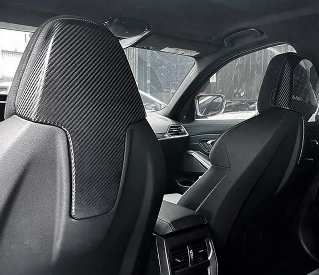 Carbon Fiber Seat Back Trim - BMW M4 F82 (2014-2020)