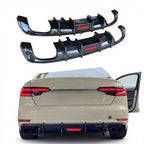 Carbon Fiber Rear Diffuser - Audi A4 S4 Sedan (2015-2020) B9