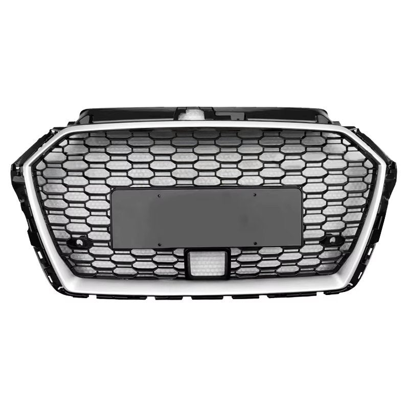 RS3 Style Honeycomb Grill - Audi A3 S3 RS3 Sedan / Hatchback (2017-2020) 8V