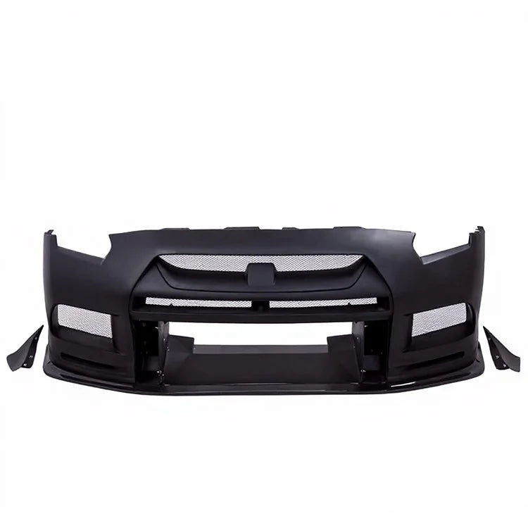 T Racing Style Carbon Fiber Front Bumper – Nissan GT-R R35 (2008 - 2016) CBA / DBA