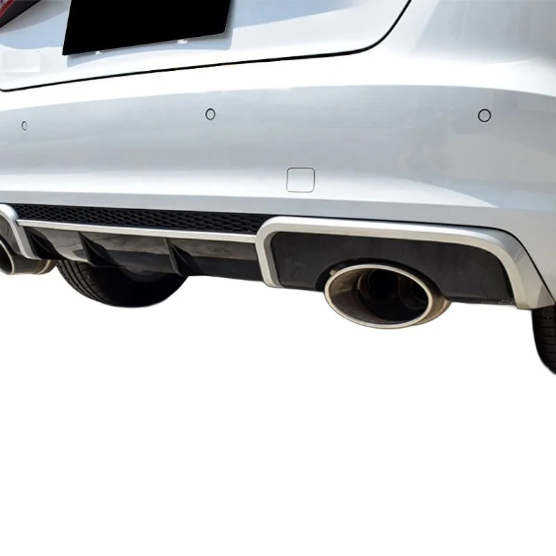 RS3 Style Carbon Fiber Rear Diffuser with Exhaust Tips - Audi A3 S3 Sedan (2013-2016) 8V