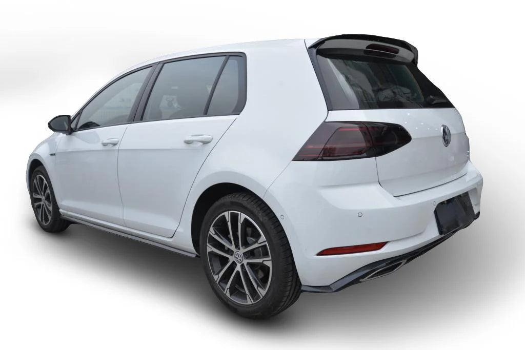 Carbon Fiber Side Skirt - Volkswagen MK7 Golf R / R LINE  ( 2013 – 2017 )