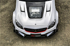 IMP Performance Bonnet with Glass - Mercedes Benz C63 W205 Sedan (2015-2021)