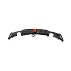 Carbon Fiber Rear Diffuser with Red Brake Light - BMW 3 Series F30 (2012-2019)