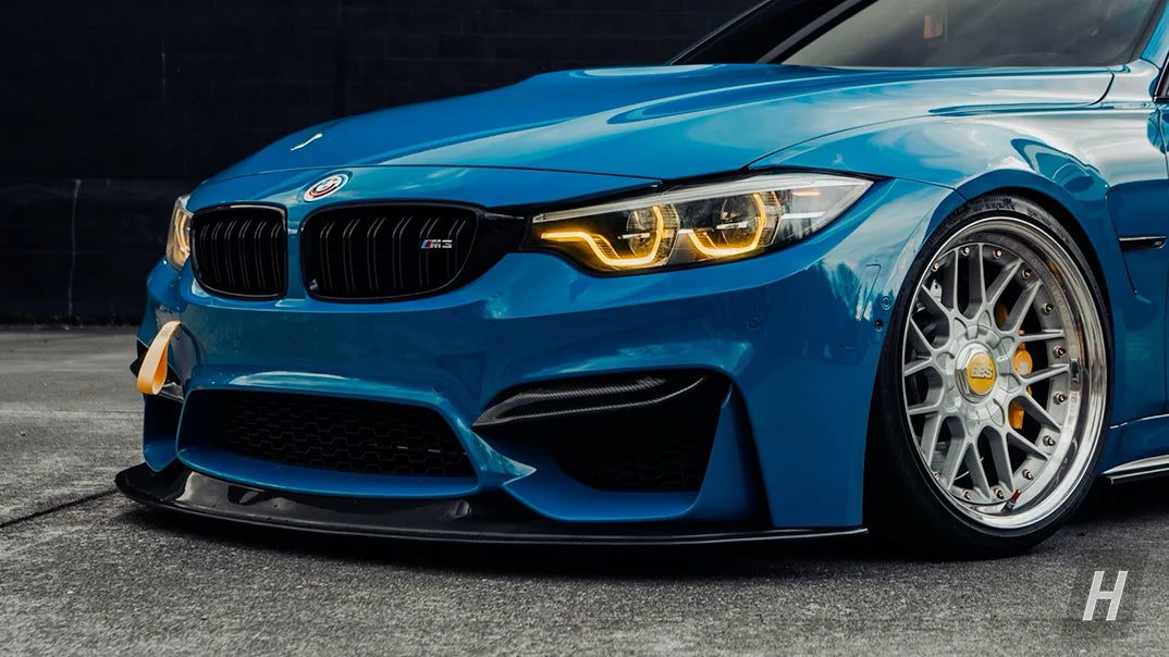 GTS Style Carbon Fiber Front Lip - BMW M4 F82 (2014-2020)