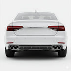 S5 Style Carbon Fiber Rear Diffuser - Audi A4 S4 Sedan (2015-2020) B9