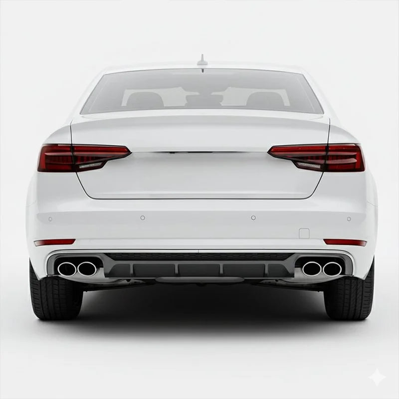 S5 Style Carbon Fiber Rear Diffuser - Audi A4 S4 Sedan (2015-2020) B9