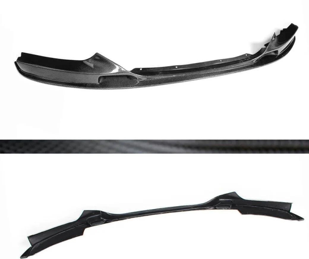 JCS Style Carbon Fiber Front Lip V2 - BMW M235i M240i F22 (2014-2017)