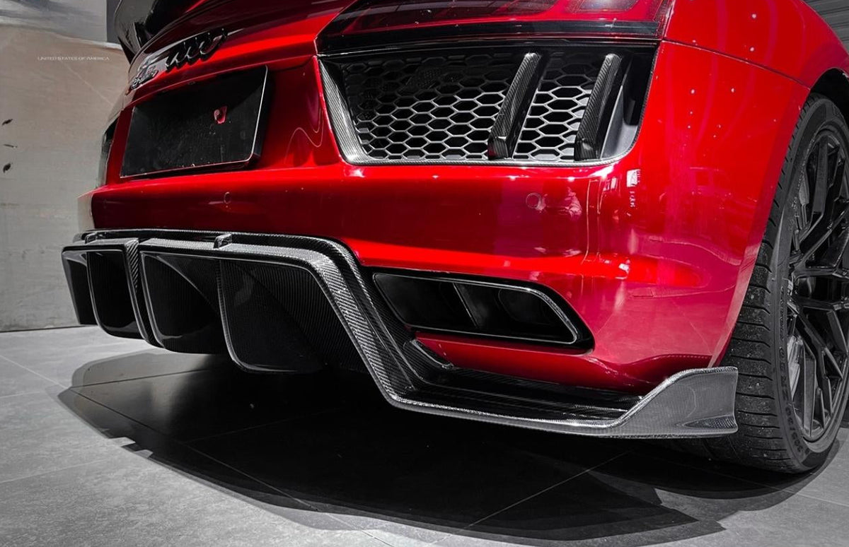 IMP Performance V1 Carbon Fiber Rear Diffuser - Audi R8 (2016-2022)