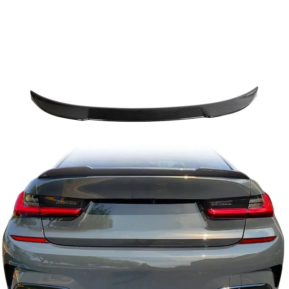 Carbon Fiber Rear Lip Spoiler V2 - BMW 3 Series G20 (2018+)