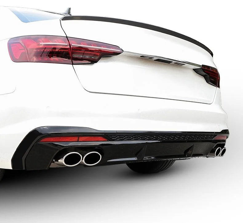 Carbon Fiber Rear Diffuser - Audi A4 S4 RS4 Sedan (2020-2025) B9.5